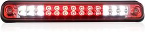 img 4 attached to Red LED High Mount Stop Light for 1988-2000 Chevy 🚦 GMC C/K 1500 2500 3500 Rear Cargo Lamp - Third Brake Light