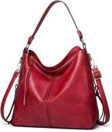 👜 chic hobo bags: classy shoulder bags for women - soft vegan leather designer purses & handbags, ideal for work & fashionistas logo