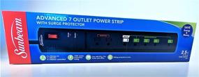 img 3 attached to 💡 Sunbeam Advanced 7-Outlet Power Strip Surge Protector