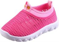 cior toddler kids water shoes: breathable mesh running sneakers sandals for boys girls - ideal for running, pool, beach activities logo