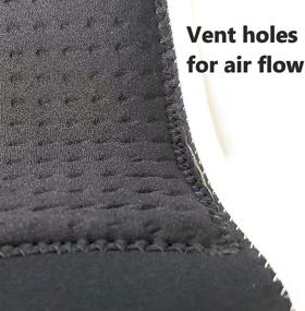 img 3 attached to 🐴 PetTx Lightweight Neoprene Vented Sport Exercise Boots - Horse Equine Medicine Boots, Pack of 2: Support, Protect, and Breathe for Optimal Leg Health