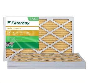 img 4 attached to 🔍 Pleated Furnace Filters Filtration - FilterBuy 12X24X1 for Optimal Performance