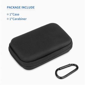 img 1 attached to Yinke Case for Western Digital WD My Passport SSD Portable Drive - 500GB/1TB/2TB, Travel Cover Storage Bag