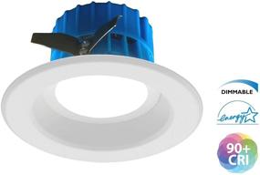 img 2 attached to NICOR Lighting DLR4-3006-120-2K-WH Dimmable Downlight