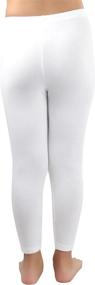 img 2 attached to ToBeInStyle Girls Fitted Length Leggings Girls' Clothing for Leggings