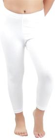 img 3 attached to ToBeInStyle Girls Fitted Length Leggings Girls' Clothing for Leggings