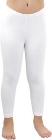 img 1 attached to ToBeInStyle Girls Fitted Length Leggings Girls' Clothing for Leggings