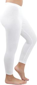 img 4 attached to ToBeInStyle Girls Fitted Length Leggings Girls' Clothing for Leggings