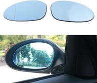 🔍 enhance your bmw's style and safety with heated mirror glass + rear mirror covers for e82, e88, e46, e85, e90, e91 (left + right side) logo