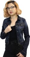 wax womens basic button jacket women's clothing in coats, jackets & vests logo