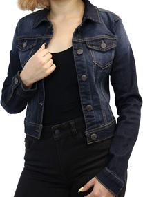 img 2 attached to Wax Womens Basic Button Jacket Women's Clothing in Coats, Jackets & Vests