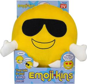 img 1 attached to 😺 Повысьте наслаждение от сна с помощью подушки Emojikins Talking Cool Cat - Иллюминированной и Интерактивной!