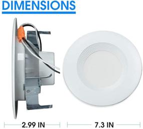 img 2 attached to 🔆 Enhanced Retrofit Recessed Downlight: Convenient Dimmable Installation