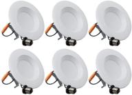 🔆 enhanced retrofit recessed downlight: convenient dimmable installation logo