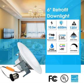 img 3 attached to 🔆 Enhanced Retrofit Recessed Downlight: Convenient Dimmable Installation