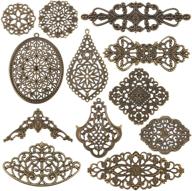 filigree connector pendants findings necklace beading & jewelry making logo