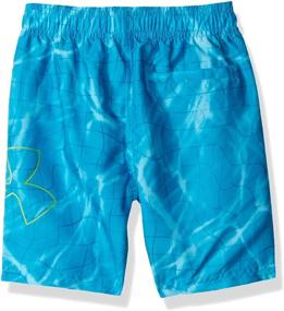 img 1 attached to 👕 Bold and Functional: Under Armour Color Block Volley Boys' Clothing for Swimwear Excellence