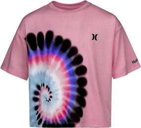 img 3 attached to 👕 Hurley Girls Boxy Graphic T-Shirt - Girls' Tops, Tees & Blouses Clothing