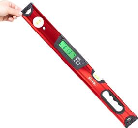 img 4 attached to 📏 24 Inch Digital Level: Master Precision Tool with Electronic Level, Protractor, IP54 Dustproof & Waterproof Features