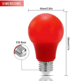 img 2 attached to Efficient JandCase Light Bulbs – Medium Base, Same Brightness