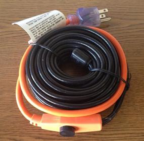 img 3 attached to 🔥 Efficient Pipe Heating Solution: M-D Building Products 64428 Md Pipe Heating Cable With Thermostat, 18 Ft, Red, -50 Deg F