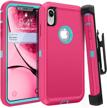 iphone xr case cell phones & accessories for cases, holsters & clips logo