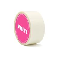 👗 miilye double sided skin tape for secure fashion dress/fabric placement - body and clothing friendly self-adhesive tape, 1 inch x 29 feet logo