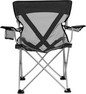 🔥 optimized for hot days: travelchair teddy folding camp chair with breathable sheer nylon mesh logo