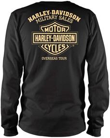 img 1 attached to Harley Davidson Long Sleeve Tee Willie Overseas Interior Accessories in Apparel