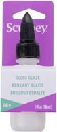 🔘 sculpey gloss glaze: non-toxic 1 fl oz. bottle with twist cap - achieve a lustrous finish on polymer clay creations! logo