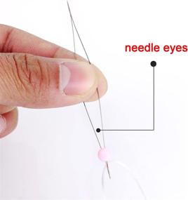 img 1 attached to 🧵 Shappy Pieces and Beading Needles: A Must-Have Combo for Crafting and Jewelry Making