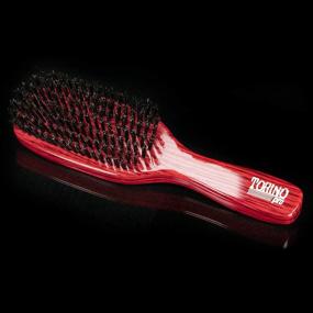 img 3 attached to Твердая волновая щетка Torino Pro от Brush King - #1840/7 ряд жесткий - Идеально подходит для Wolfing и улучшенного удержания - Идеально подходит для волн грубых волос - Достижение безупречных 360-градусных волн