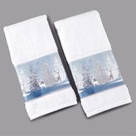 lakeside collection christmas hand towels logo