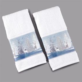 img 3 attached to Lakeside Collection Christmas Hand Towels