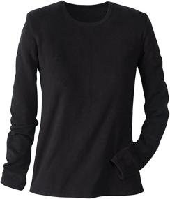 img 1 attached to Cuddl Duds Cozy Fleecewear Women's Top