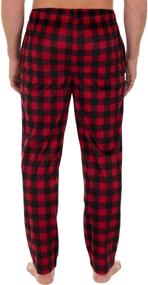 img 3 attached to Men's Clothing and Sleep & Lounge: Silky Fleece Black Plaid Chaps