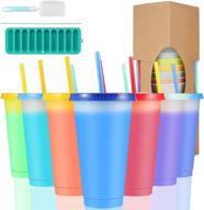 sursip changing reusable straws tumblers logo