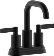 смеситель для ванной комнаты derengge modern f m4501 mt с одной рукояткой логотип