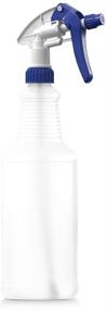 img 4 attached to 🧪 Chemical Resistant Spray Bottle 32 oz, Heavy Duty, Bar5F Professional, Blue/White (Pack of 1)