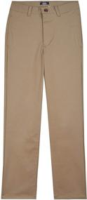 img 4 attached to 👖 Optimized: Arrow 1851 Boys' Aroflex Stretch Dress Pant with Flat Front Design