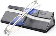 👓 livho blue light blocking computer glasses: reduce eyestrain, protect against uv rays & improve sleep for women and men логотип