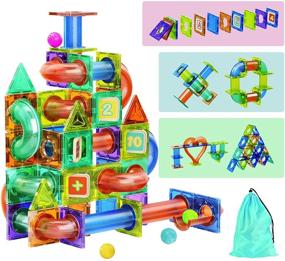 img 4 attached to 🧲 DESTRIC Magnetic Toddlers Educational Building Set: Fun and Learning Combined!