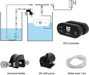 img 3 attached to 🐠 MagTool Aquarium ATO System: Automatic Water Refiller & Level Controller for Saltwater/Freshwater Tanks - ATO Micro Lite with Pump Included