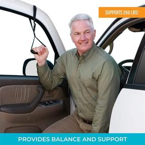 img 3 attached to 🚗 Stander CarCaddie: Portable Nylon Car Assist Device for Safe and Effortless Automotive Standing Aid
