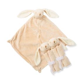 img 1 attached to 🐰 Three of A Kind Blankie with Angel Dear, Beige Bunny