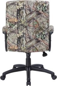 img 3 attached to 🪑 Enhance Your Workspace with Boss Office Products Mossy Oak Break-Up Country Camo Executive Mid-Back Chair