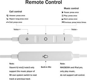 img 2 attached to 🎧 Наушники USB C с микрофоном - Тип C наушники для Samsung Galaxy S21 Ultra S20 FE, Hi-Fi аудио, магнитные, совместимые с Galaxy Z Flip 3, Z Fold3, S21+, Note 20 Ultra, OnePlus 8, 9 Pro, Pixel 5.