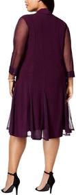 img 1 attached to R M Richards 2 Pc Tier Dress Women's Clothing for Dresses