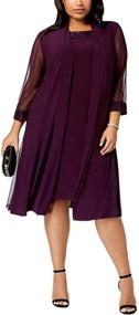 img 3 attached to R M Richards 2 Pc Tier Dress Women's Clothing for Dresses