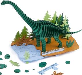 img 1 attached to 🦕 CUPUZ Educational Dinosaurs - Stegosaurus & Brachiosaurus Kit